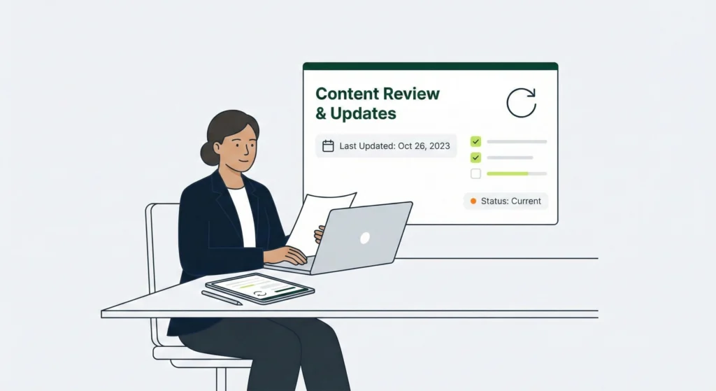 How We Keep Information Updated